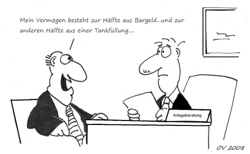 Cartoon-Anlagestrategie (Olaf Varlemann 2008)